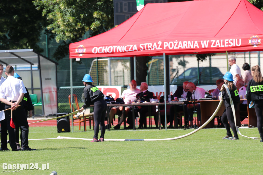 Zawody OSP na stadionie w Borku Wlkp.