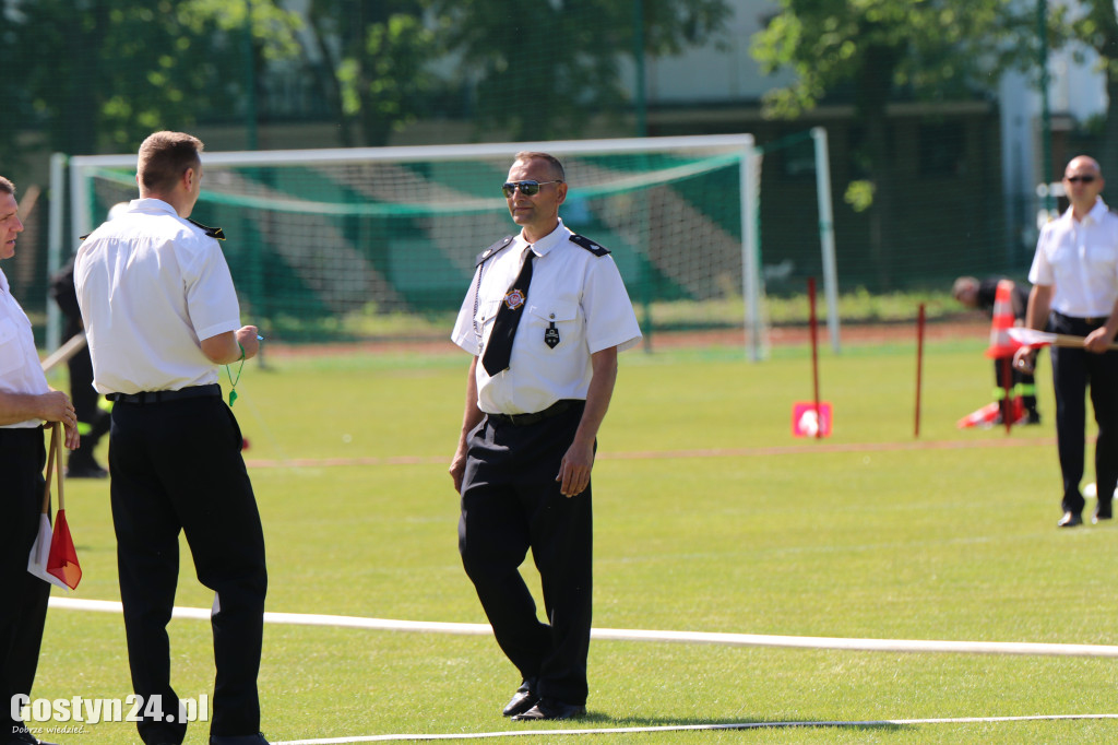Zawody OSP na stadionie w Borku Wlkp.