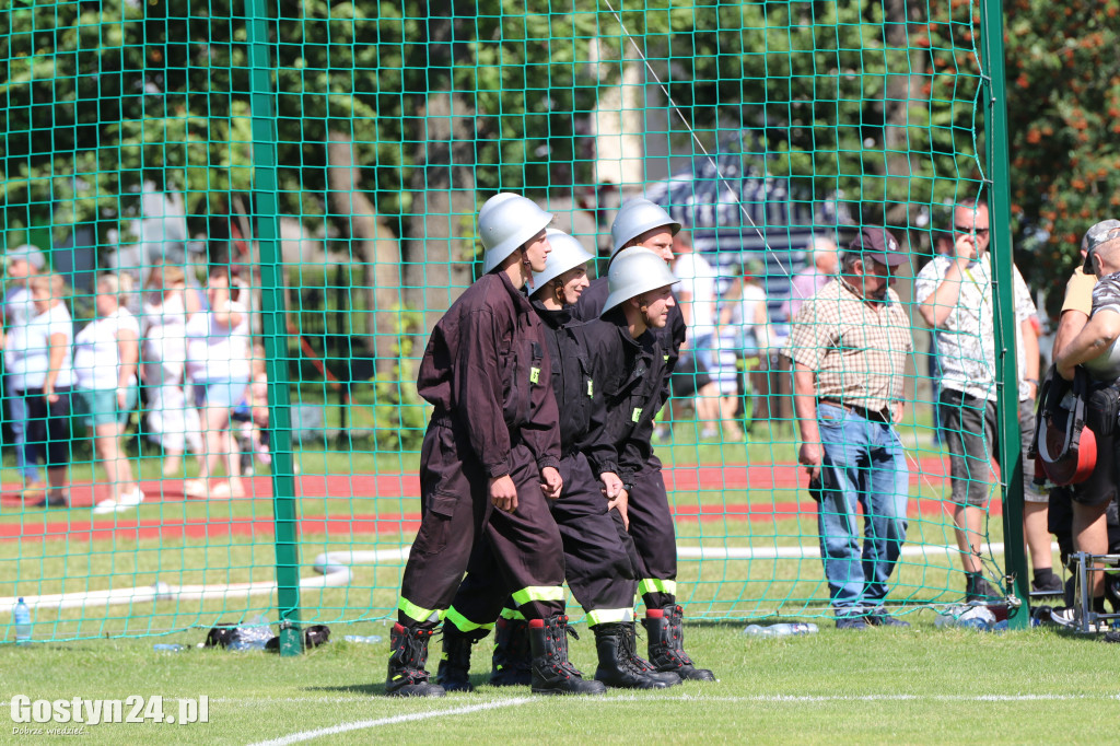Zawody OSP na stadionie w Borku Wlkp.