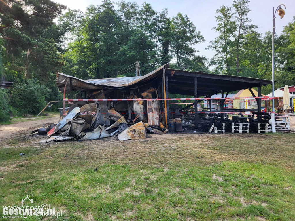 Pożar baru w miejscowości Jarosławki