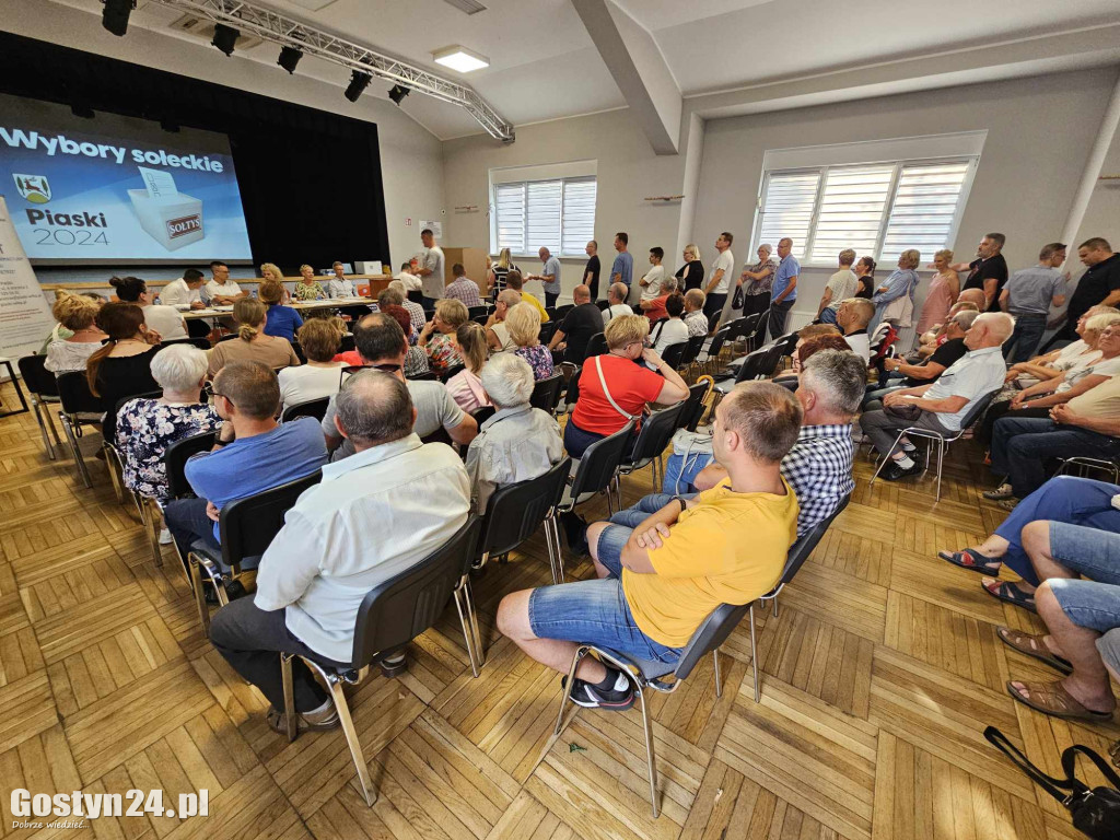Zmienił się sołtys w Piaskach. Został nim Paweł Jakuszek