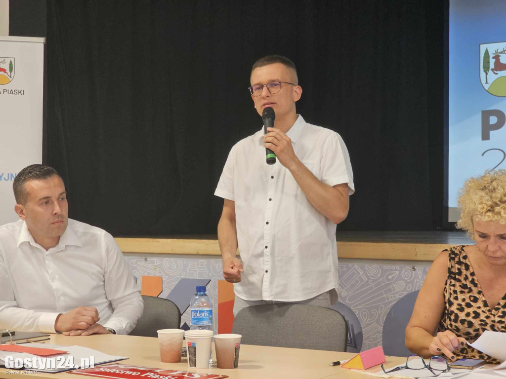 Zmienił się sołtys w Piaskach. Został nim Paweł Jakuszek