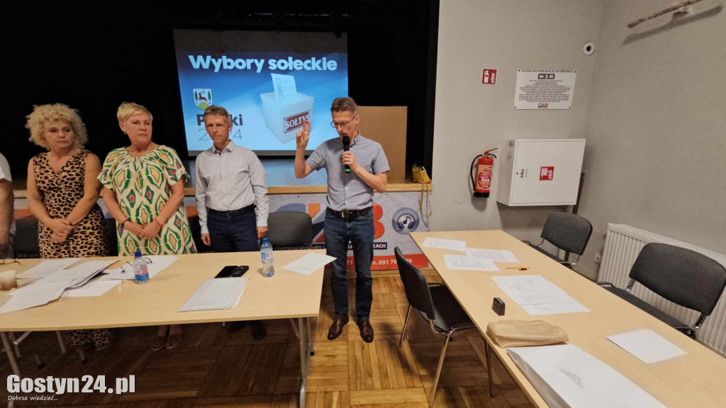 Zmienił się sołtys w Piaskach. Został nim Paweł Jakuszek