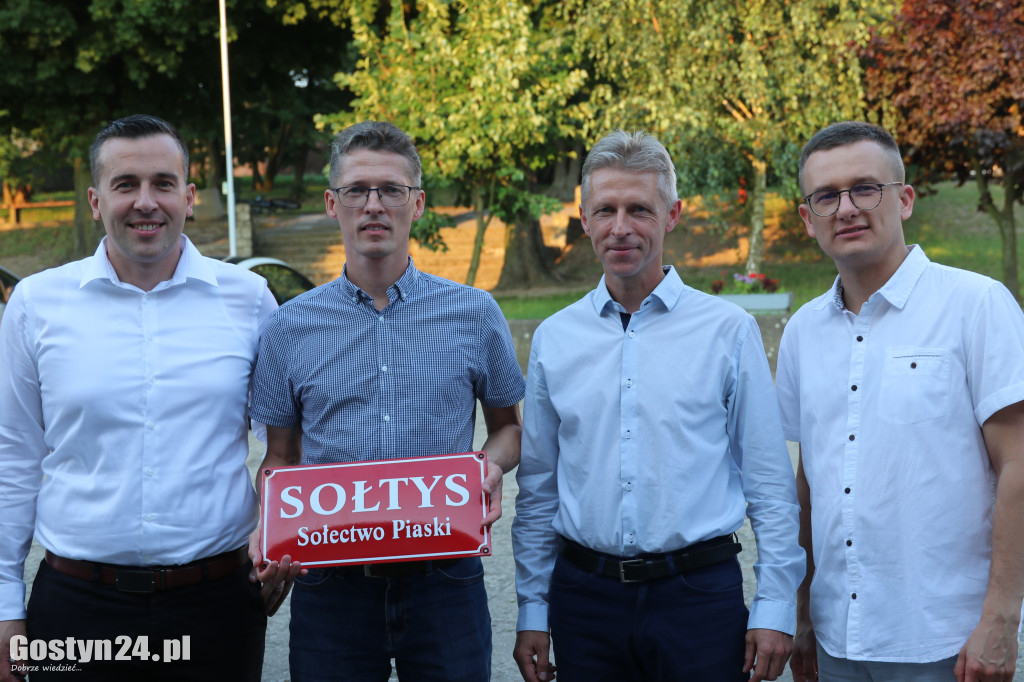 Zmienił się sołtys w Piaskach. Został nim Paweł Jakuszek