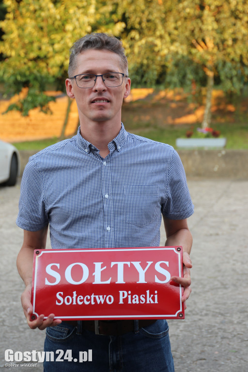 Zmienił się sołtys w Piaskach. Został nim Paweł Jakuszek