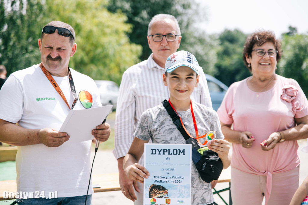 Dziecięcy Piknik Wędkarski w Pępowie - Cegielnia