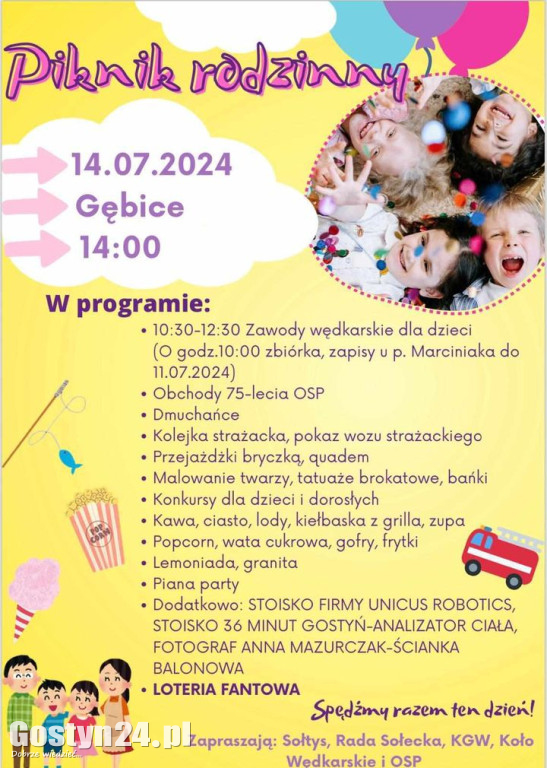 Imprezy w powiecie gostyńskim 12-14 lipca