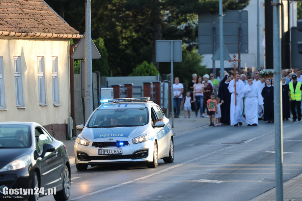Procesja fatimska przeszła ulicami Gostynia na Świętą Górę