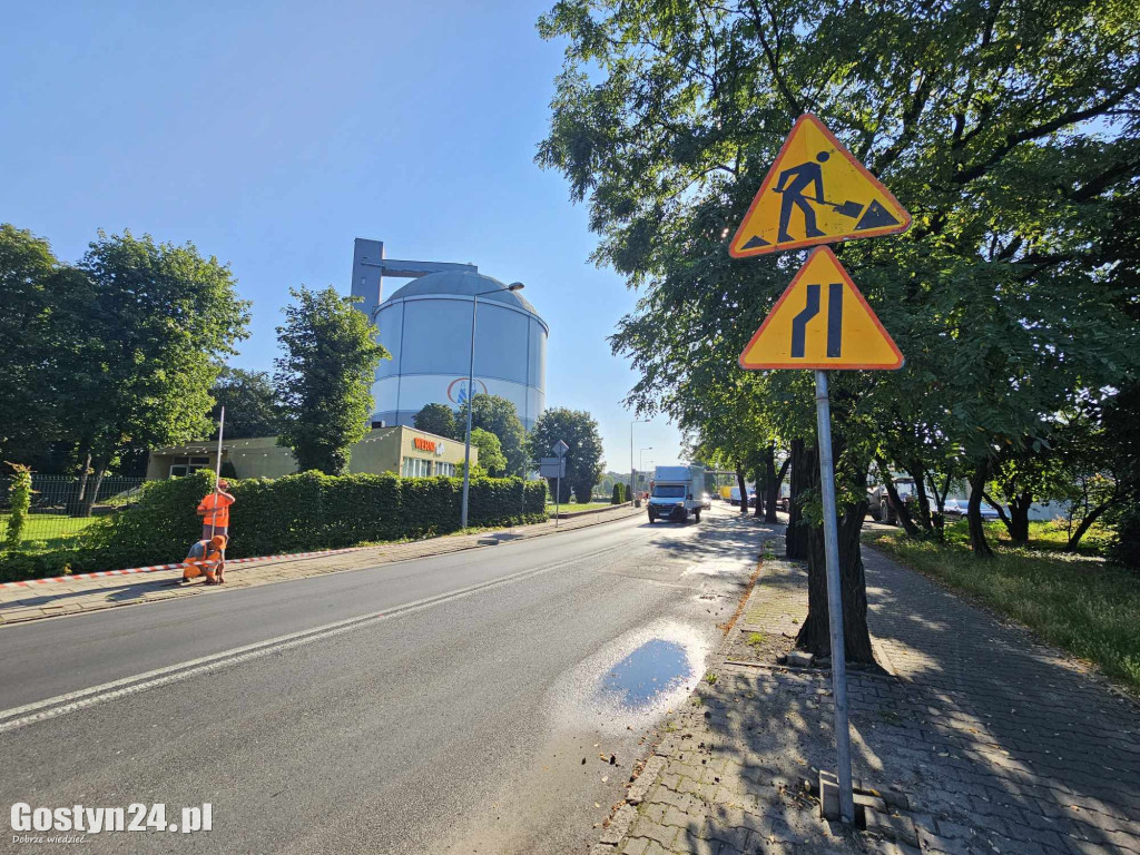 Remont ul. Fabrycznej w Gostyniu