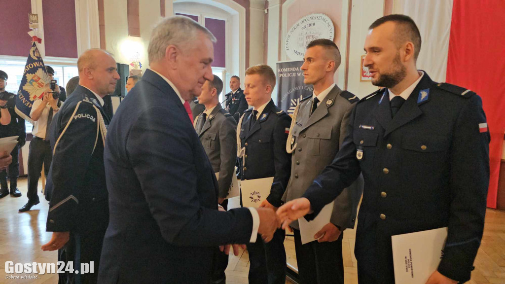 Święto Policji w liceum i piknik przy starostwie