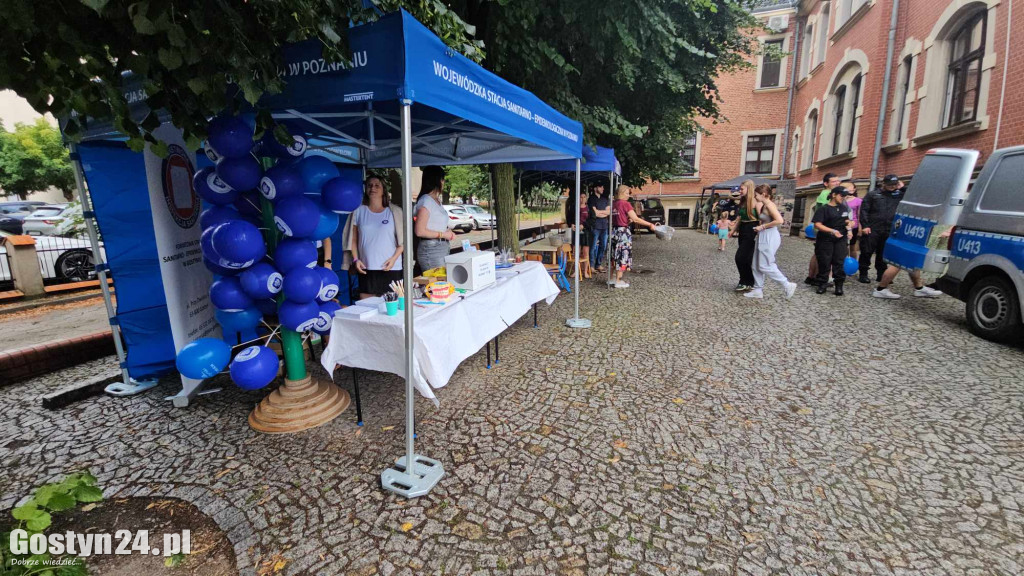 Święto Policji w liceum i piknik przy starostwie