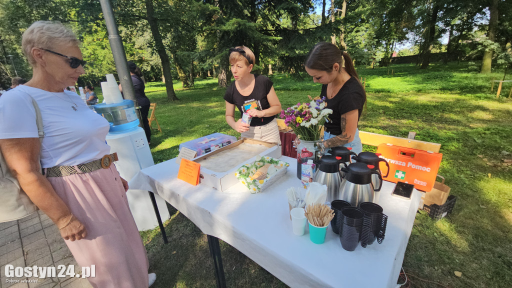 Piknik Rodzinny w parku w Pogorzeli