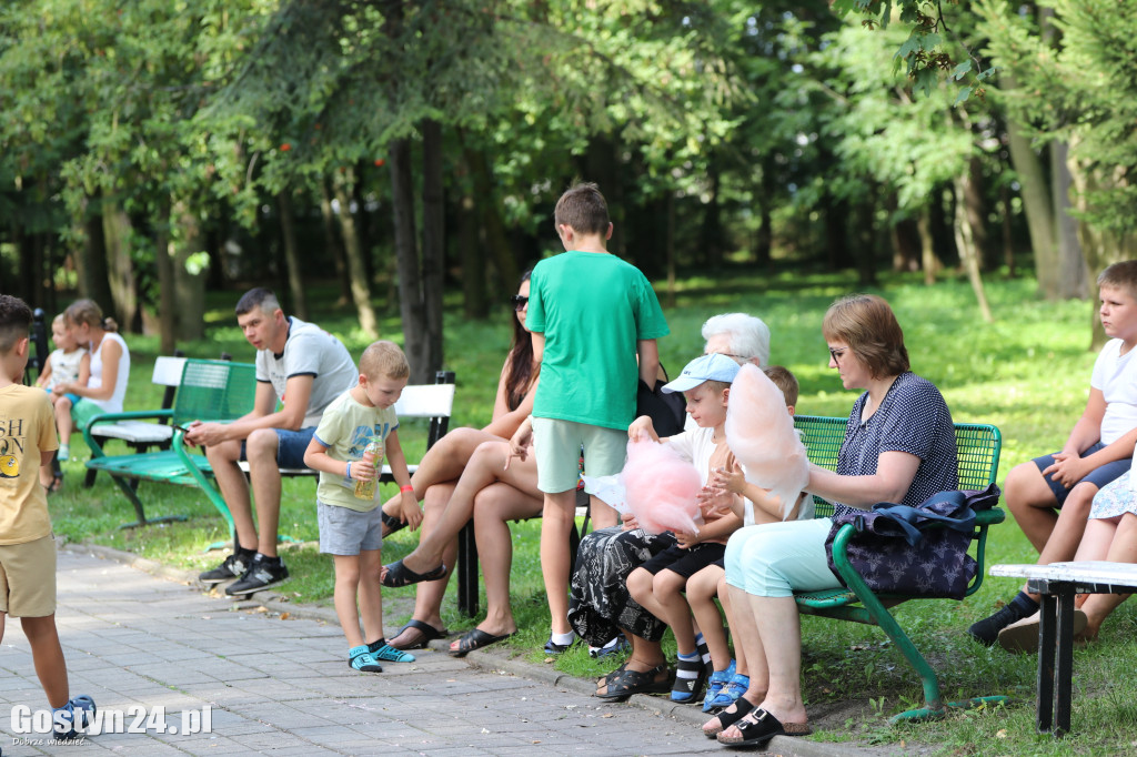 Piknik Rodzinny w parku w Pogorzeli