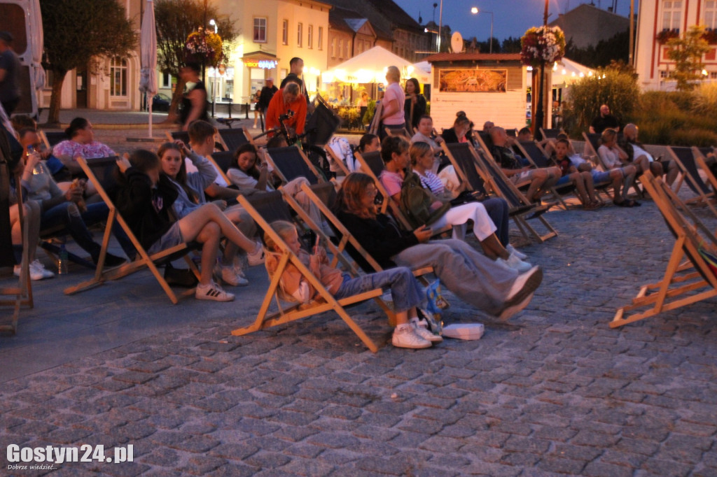 Kino plenerowe na gostyńskim rynku