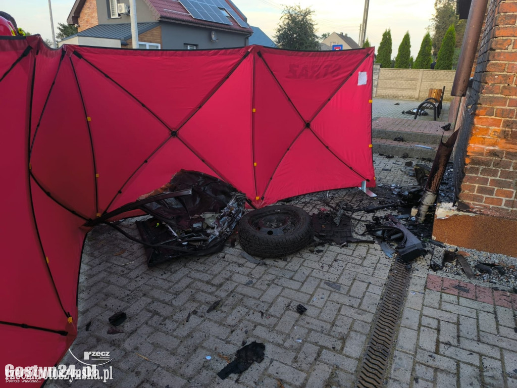 Śmiertelny wypadek po zderzeniu samochodów w powiecie krotoszyńskim