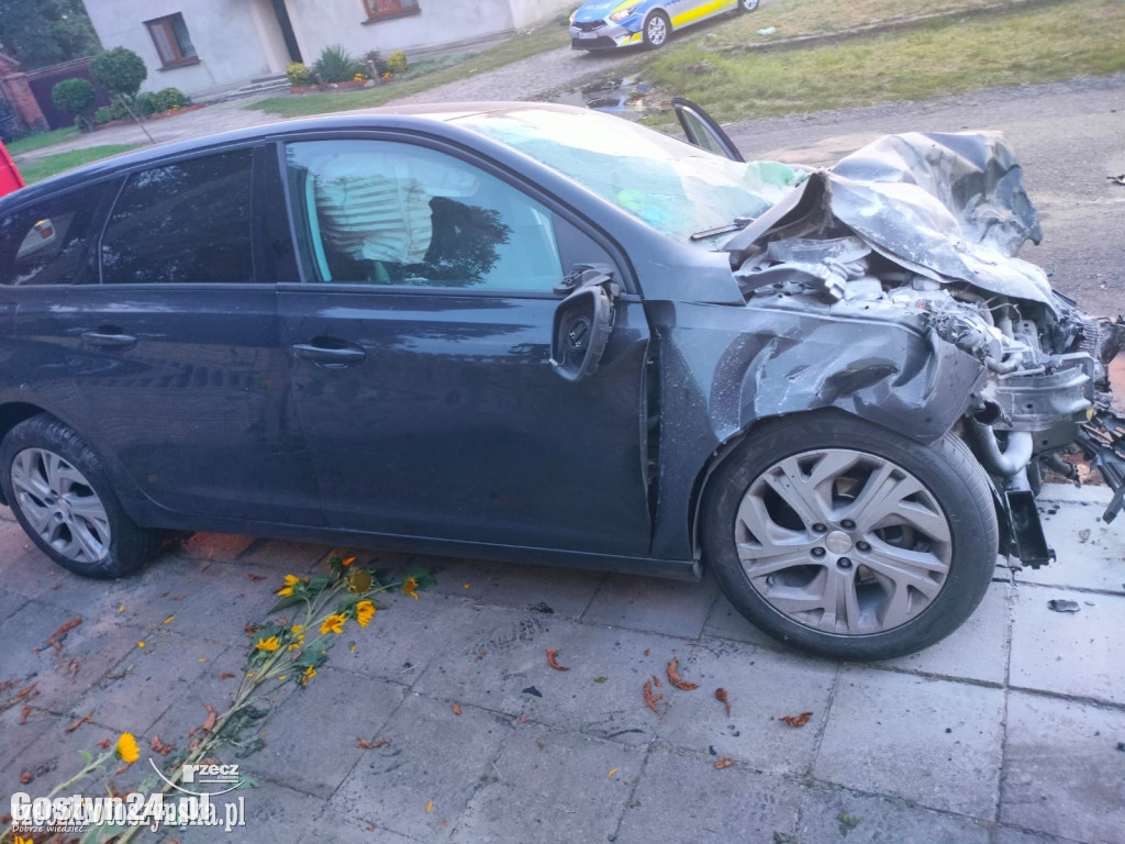 Śmiertelny wypadek po zderzeniu samochodów w powiecie krotoszyńskim