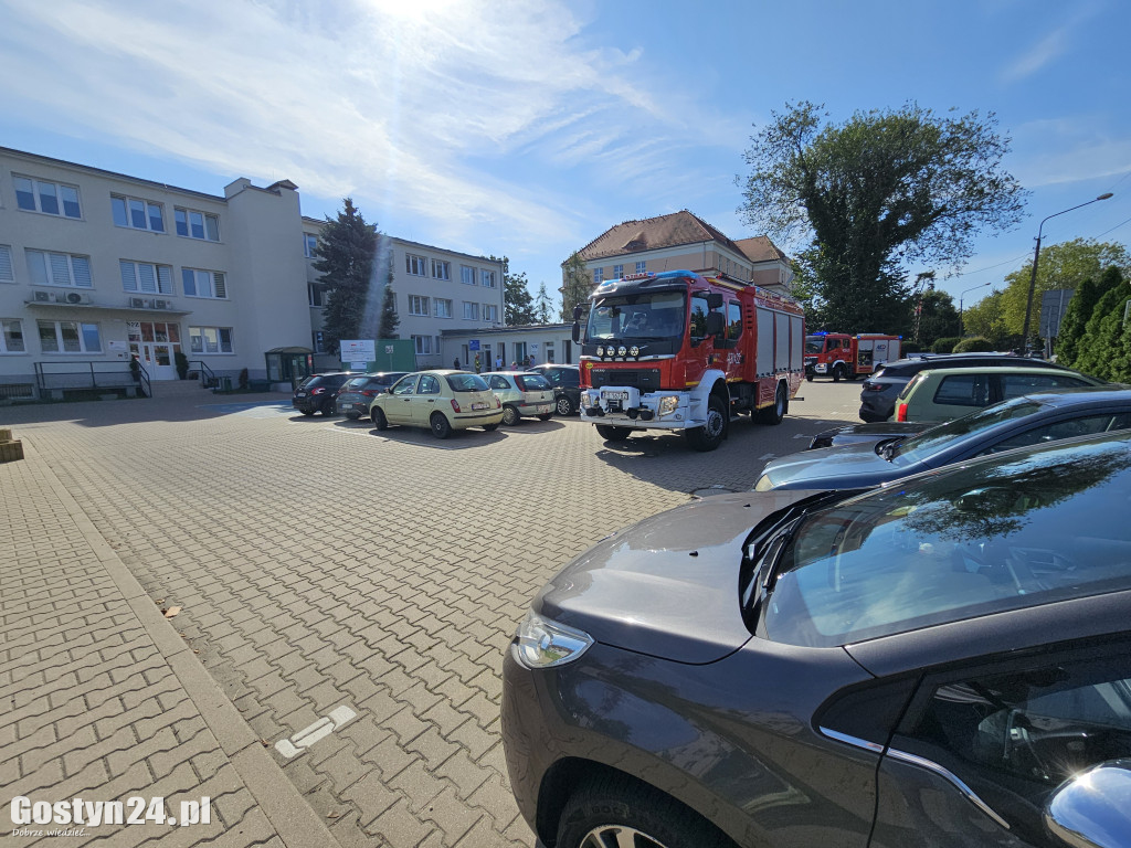 Akcja straży pożarnej i pogotowia gazowego w Gostyniu