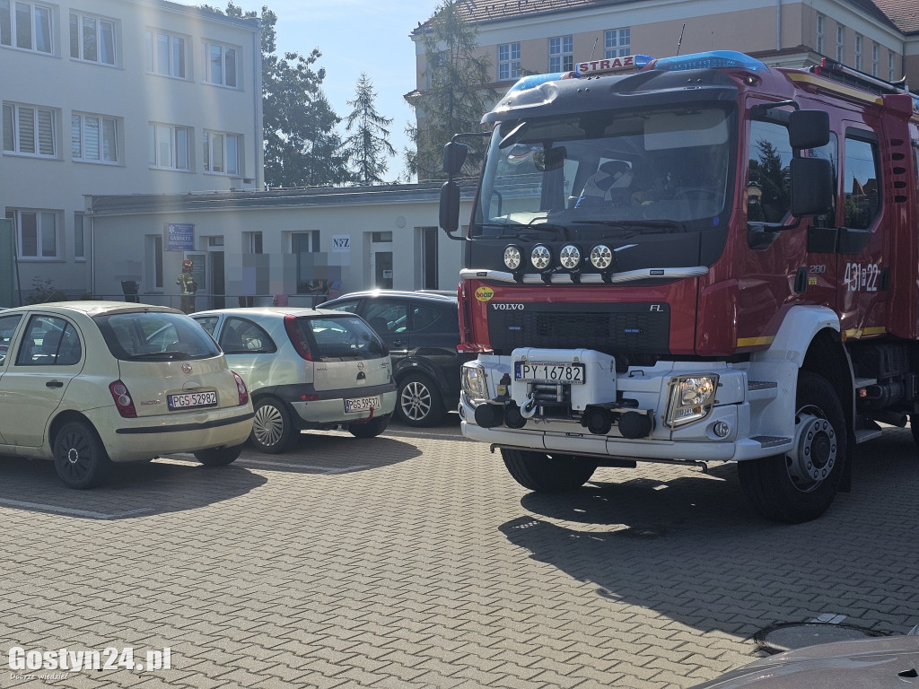 Akcja straży pożarnej i pogotowia gazowego w Gostyniu
