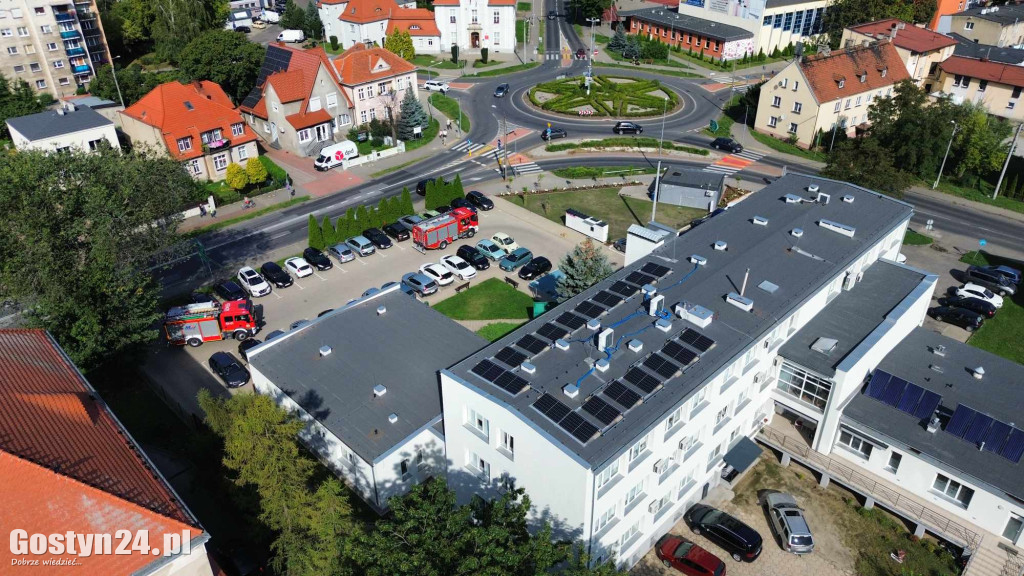 Akcja straży pożarnej i pogotowia gazowego w Gostyniu