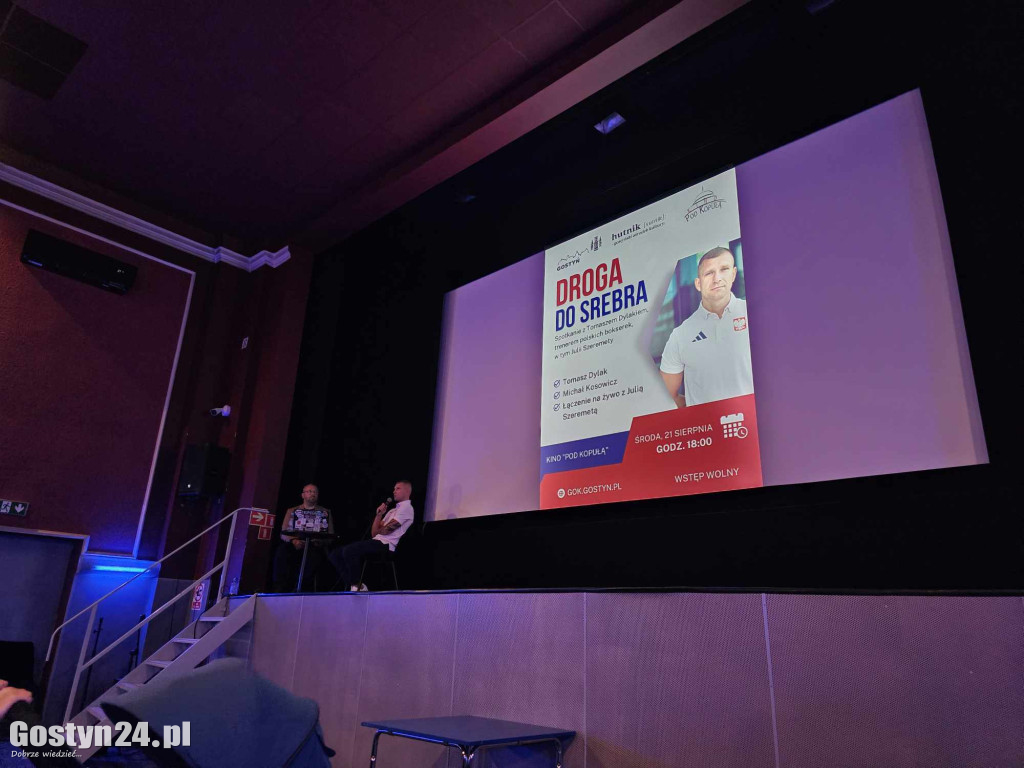 Spotkanie z Tomaszem Dylakiem w gostyńskim kinie