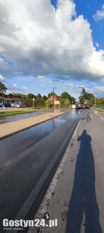 Działania strażaków w Kromolicach