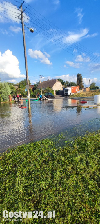 Działania strażaków w Kromolicach