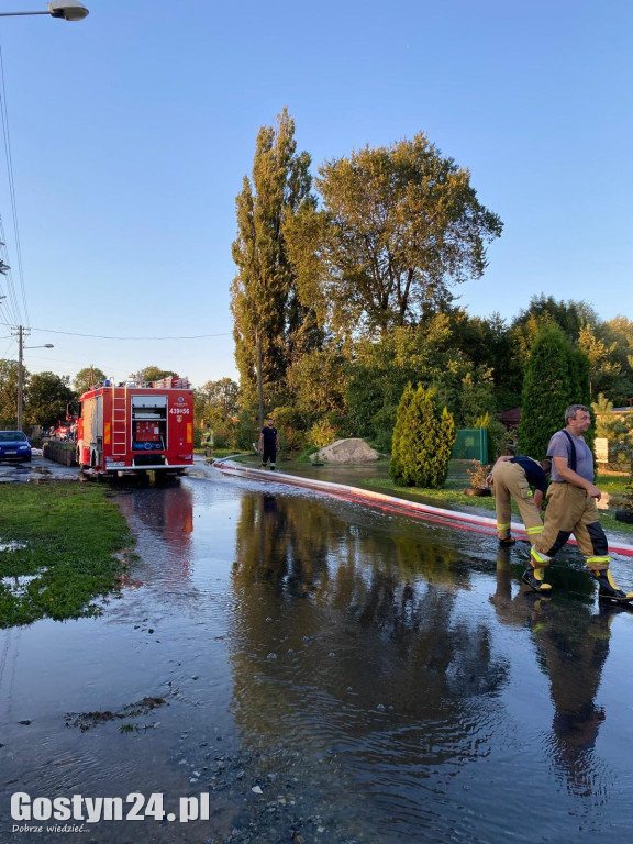 Działania strażaków w Kromolicach