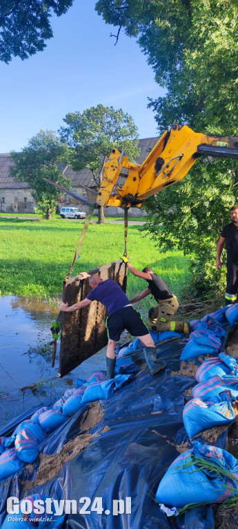 Działania strażaków w Kromolicach