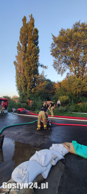 Działania strażaków w Kromolicach