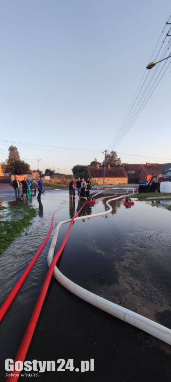 Działania strażaków w Kromolicach