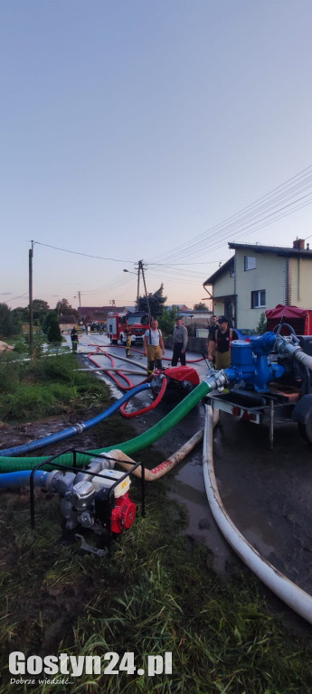 Działania strażaków w Kromolicach