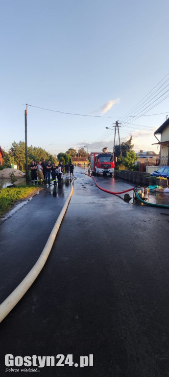 Działania strażaków w Kromolicach