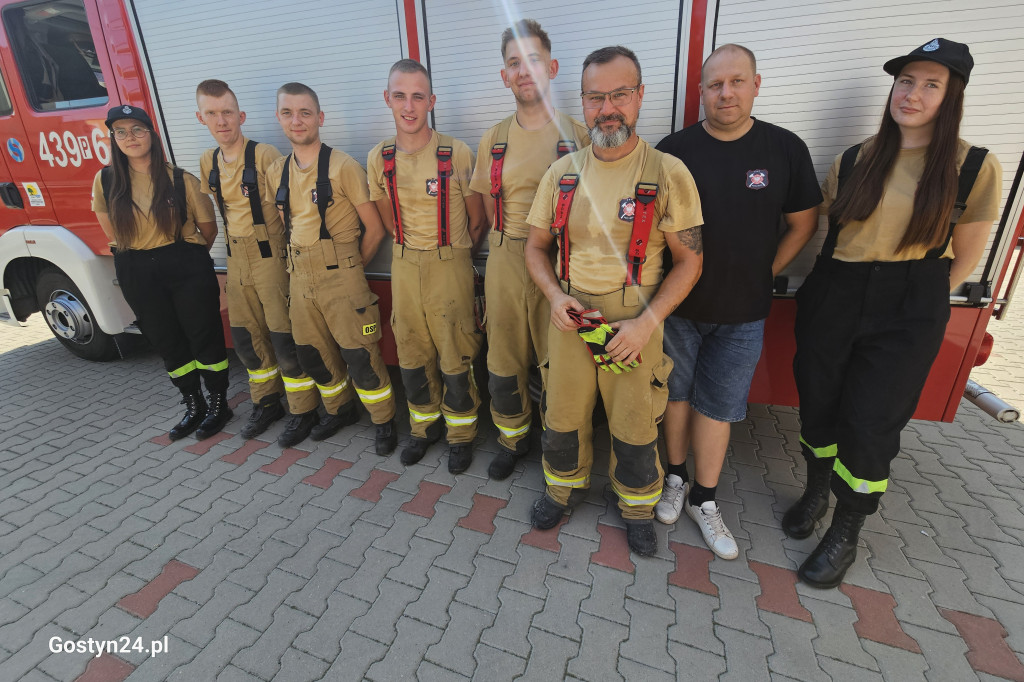 Zbiórka złomu przez strażaków OSP w Pudliszkach