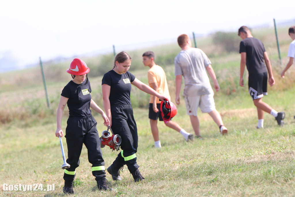 Strażacka bojówka charytatywna w Goli