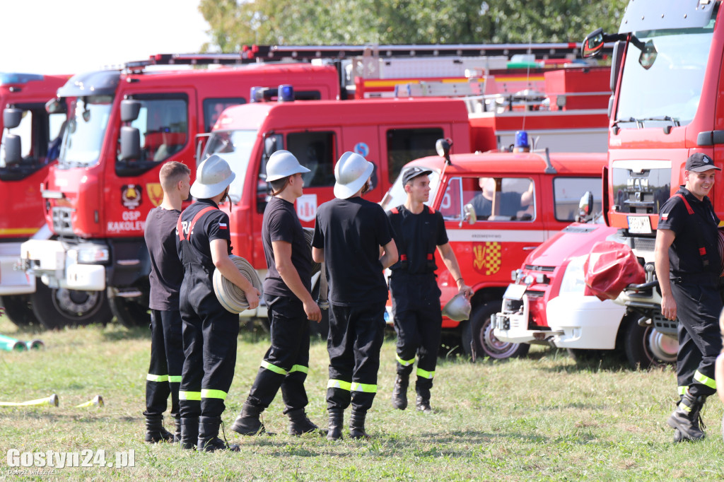 Strażacka bojówka charytatywna w Goli