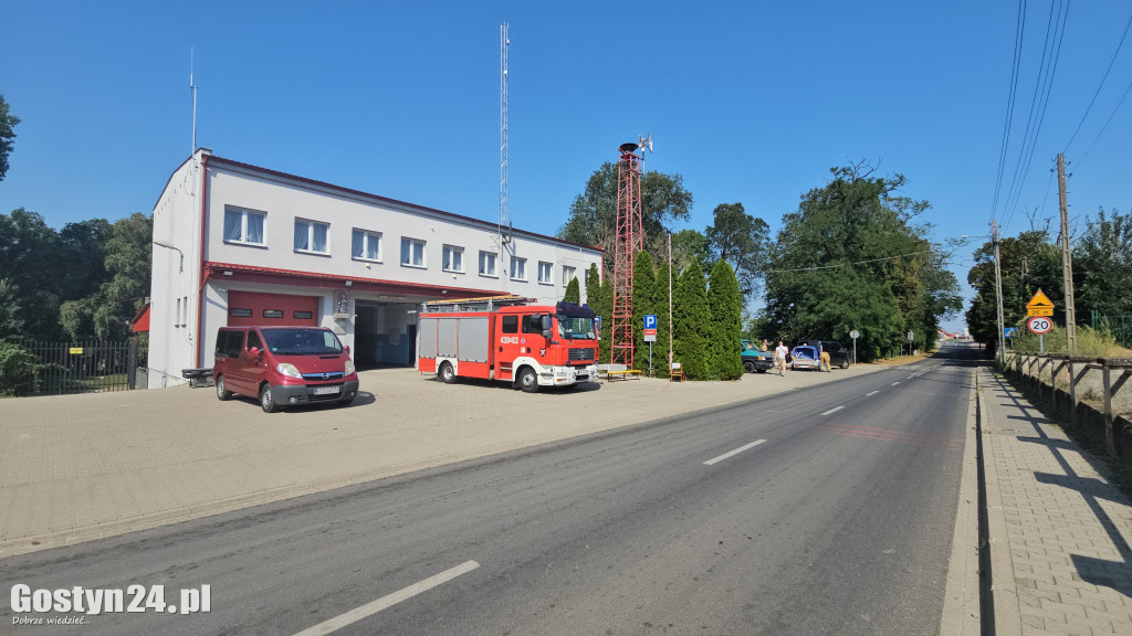 Zbiórka złomu przez strażaków OSP w Pudliszkach