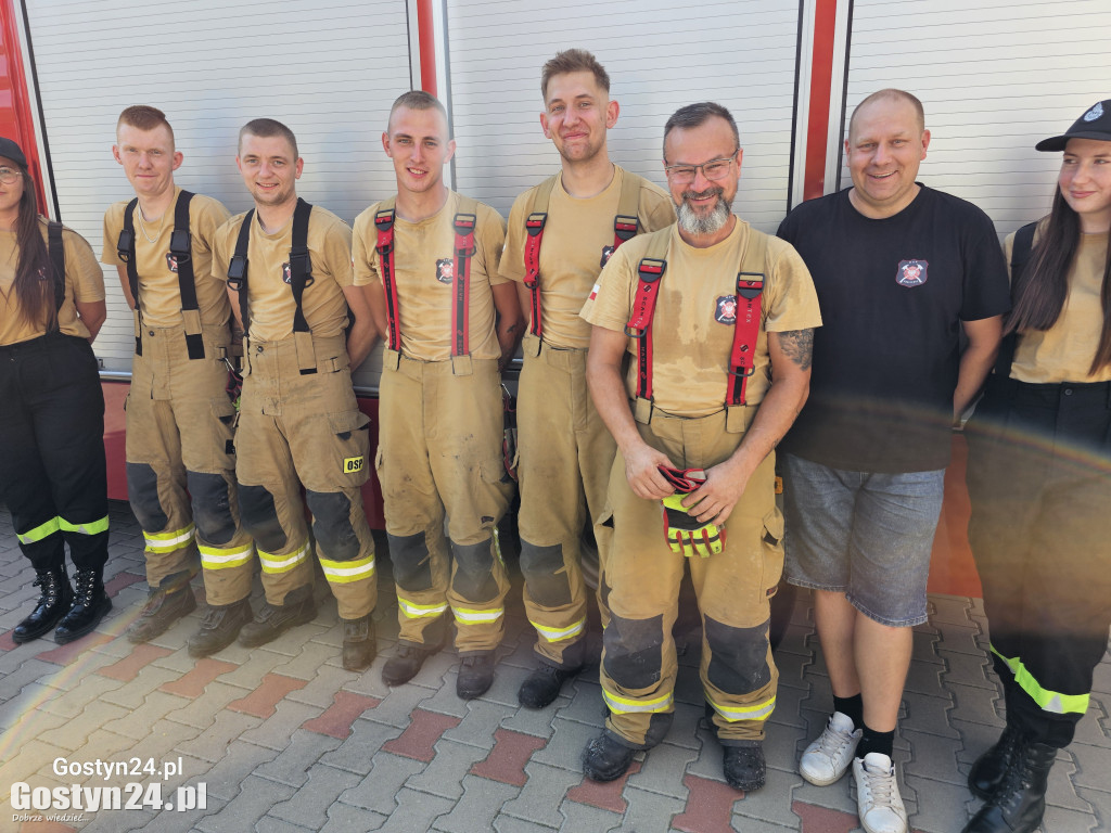 Zbiórka złomu przez strażaków OSP w Pudliszkach