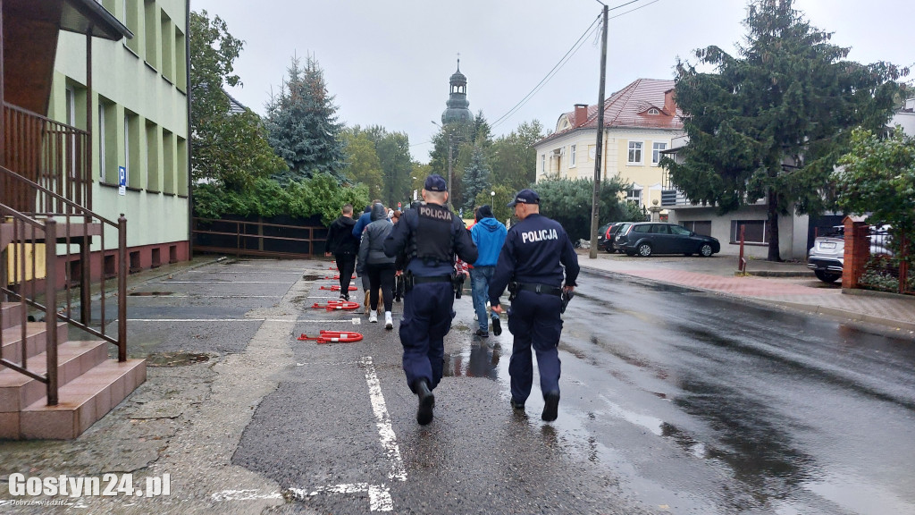 Patrol obywatelski przeszedł ulicami Gostynia