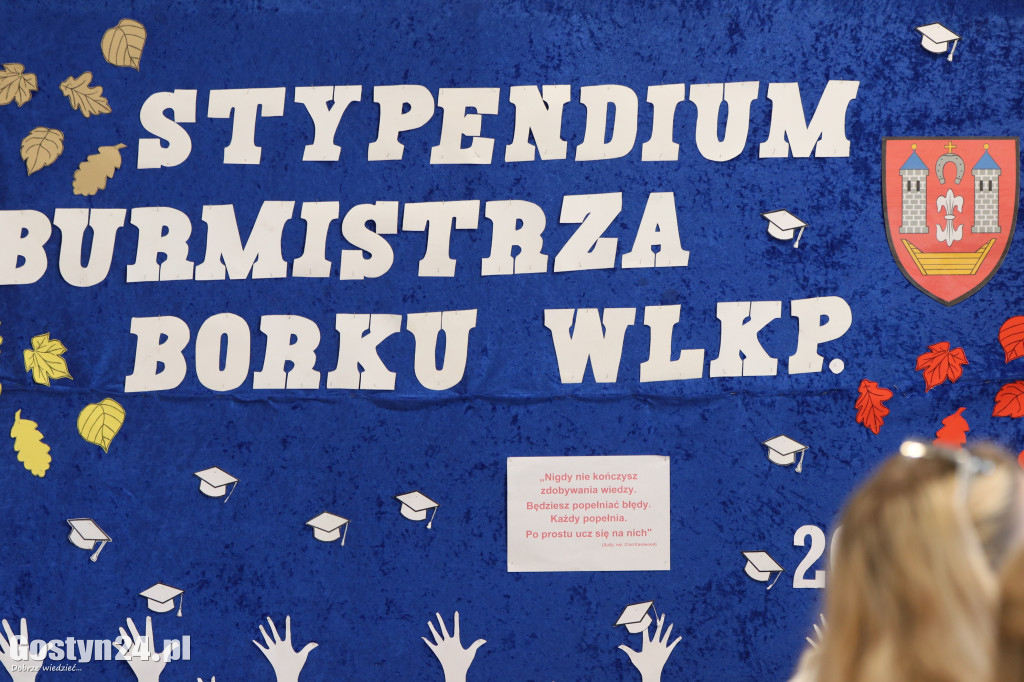 Stypendia dla zdolnych uczniów w gminie Borek Wlkp.