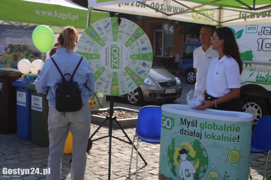 Ekoevent i tańce na gostyńskim rynku