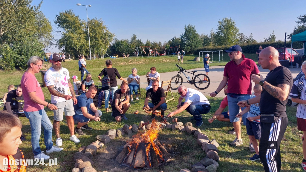 Ognisko na gostyńskim Pożegowie