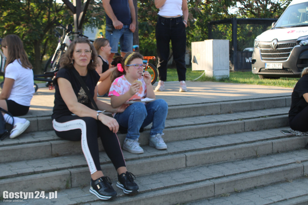 Ognisko na gostyńskim Pożegowie