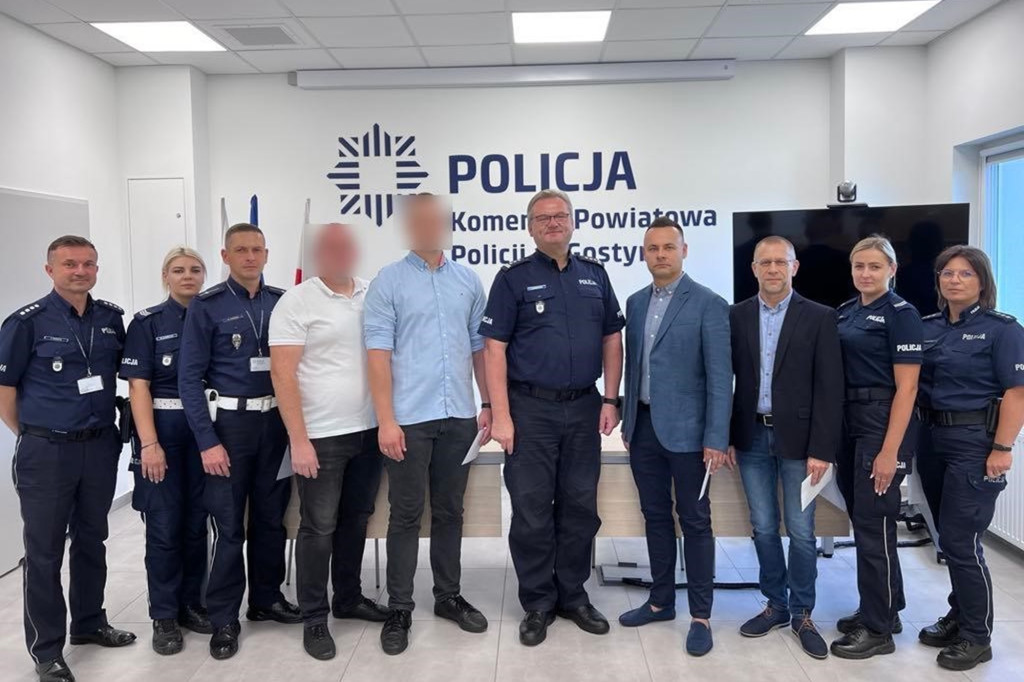 Nagrody komendanta dla gostyńskich policjantów