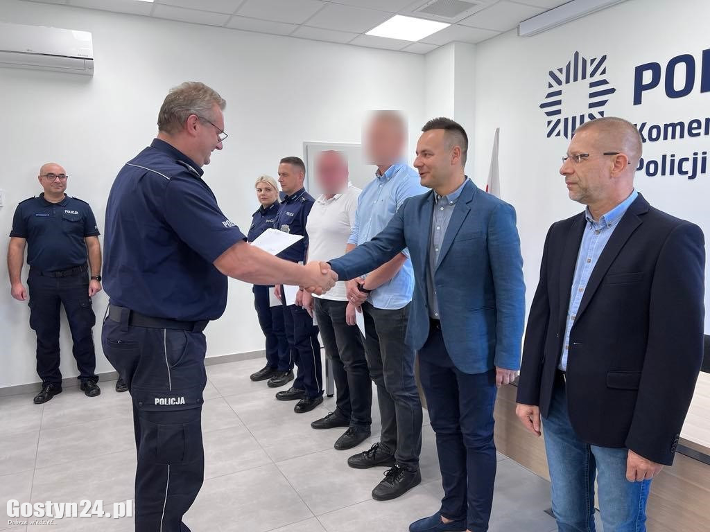 Nagrody komendanta dla gostyńskich policjantów