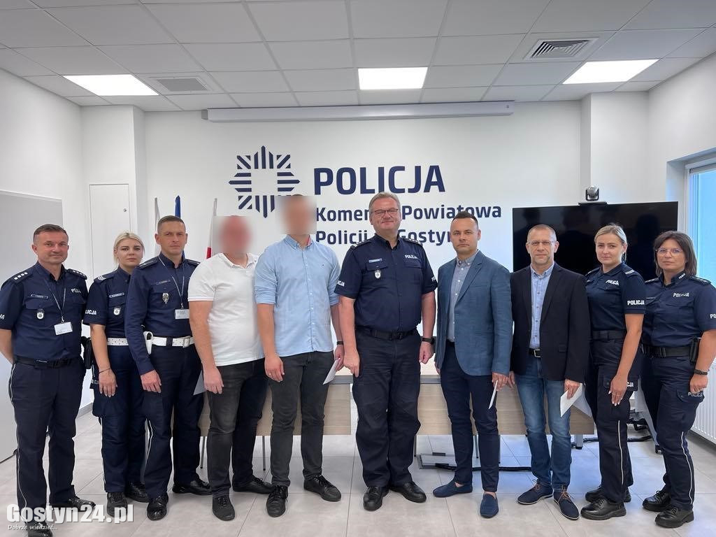 Nagrody komendanta dla gostyńskich policjantów