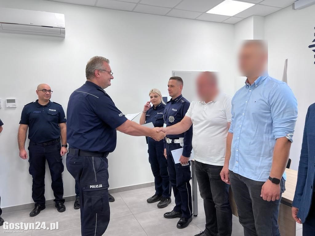 Nagrody komendanta dla gostyńskich policjantów