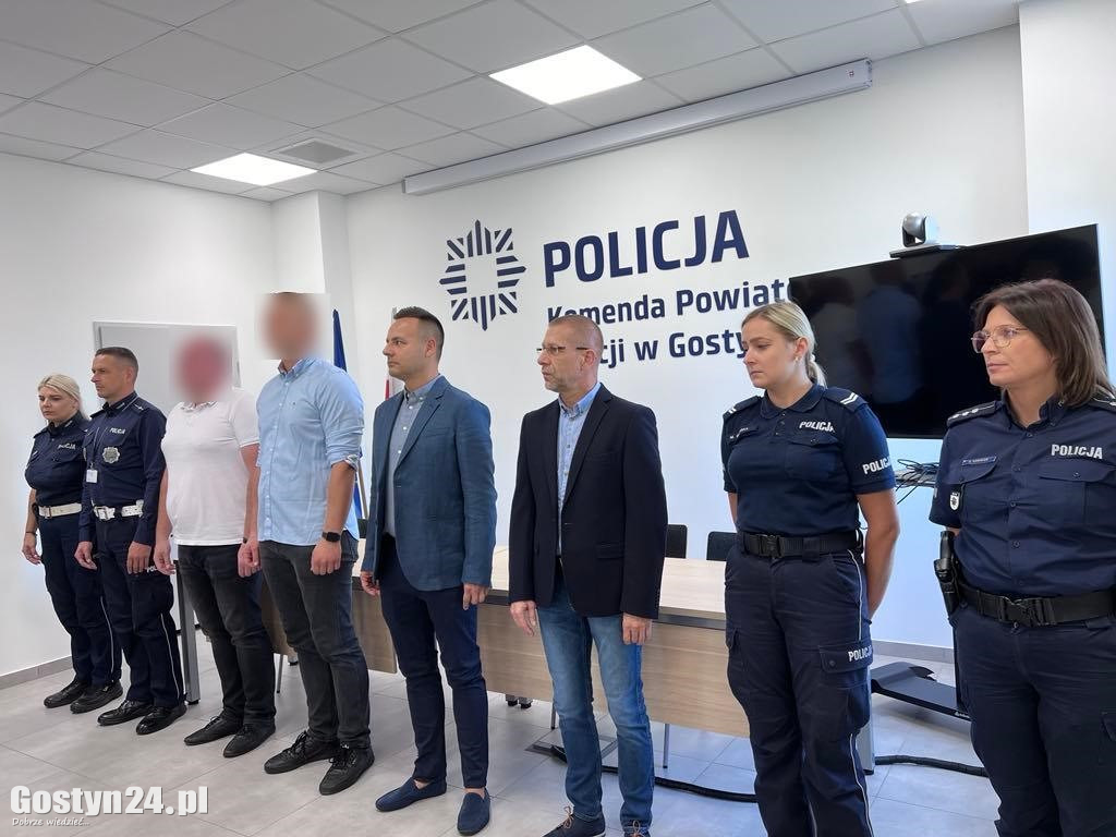 Nagrody komendanta dla gostyńskich policjantów