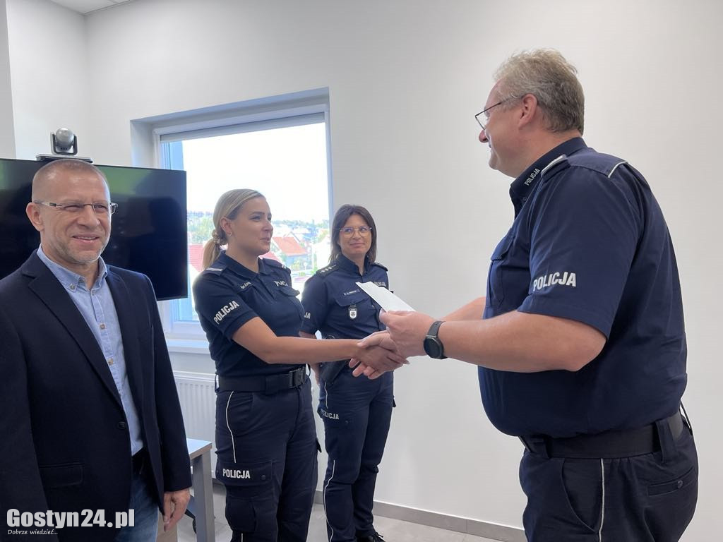 Nagrody komendanta dla gostyńskich policjantów
