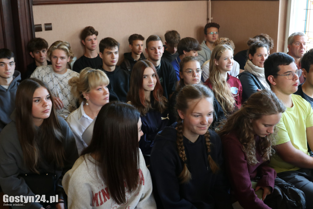 Spotkanie z delegacją z Niemiec w gostyńskim starostwie