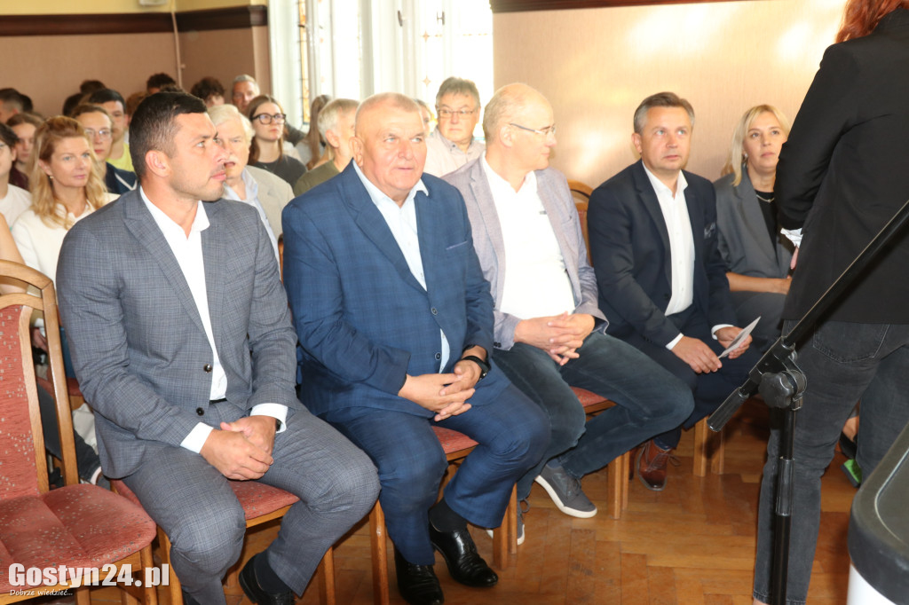 Spotkanie z delegacją z Niemiec w gostyńskim starostwie
